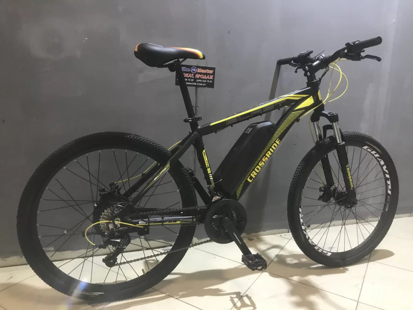 Электровелосипед Crossride Blast 26" 36В 500Вт 13Ач - изображение 8