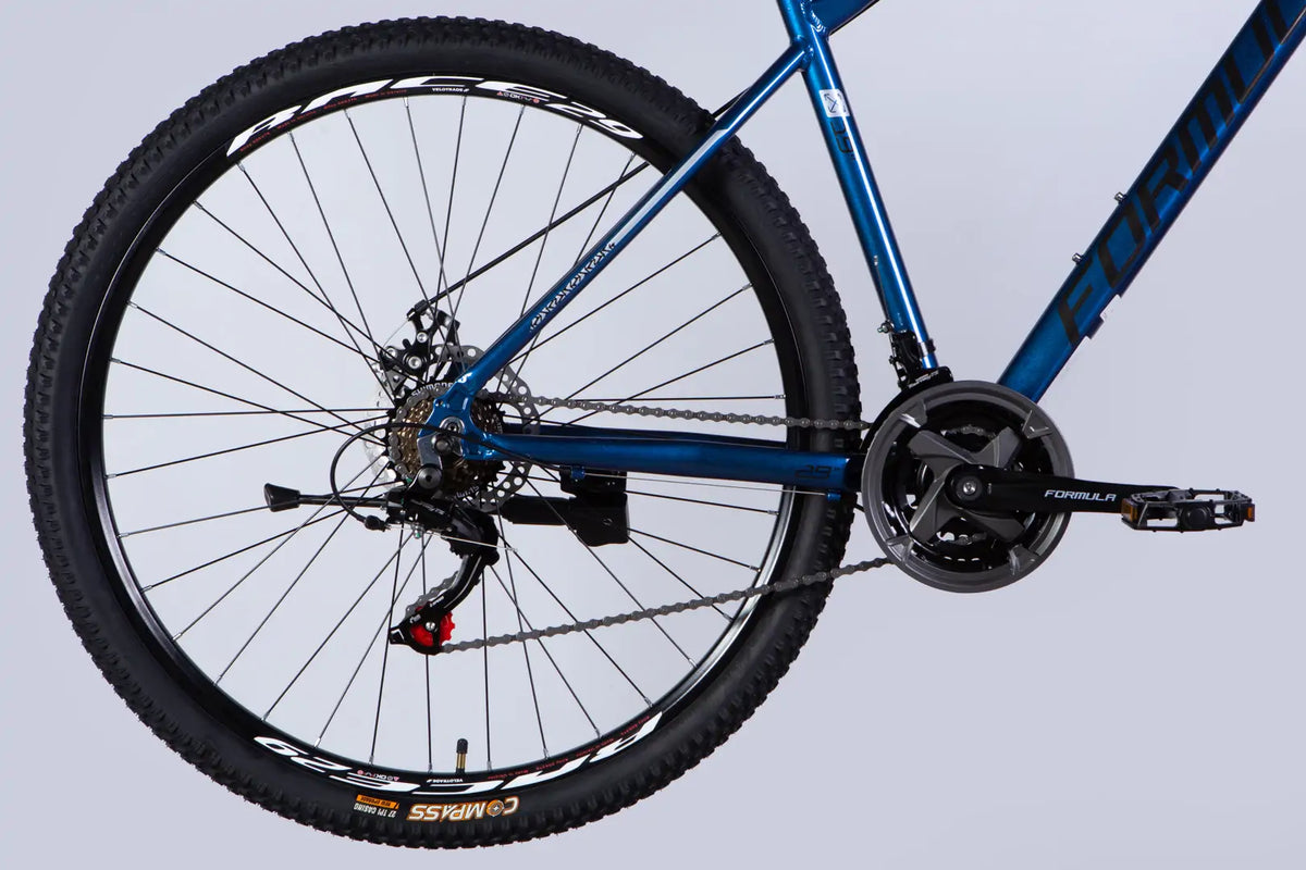 Велосипед AL 29" Formula MOTION DD FR рама-19" синiй з чорним 2026