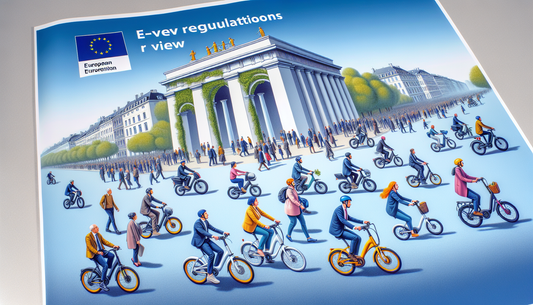Огляд нових законів щодо електровелосипедів в ЄС