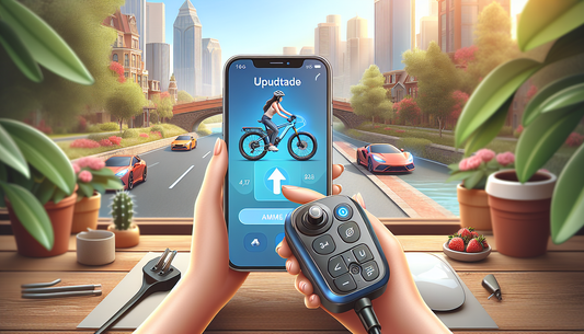 "Оновлення прошивки e-bike: Простий гайд через мобільний додаток 2023"