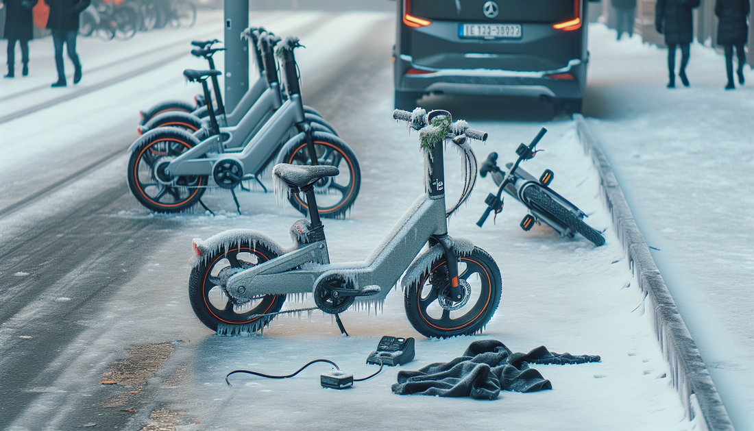 "Зимова Експертиза: Чому Орендовані e-Байки Не Витримують Холоду у 2023"