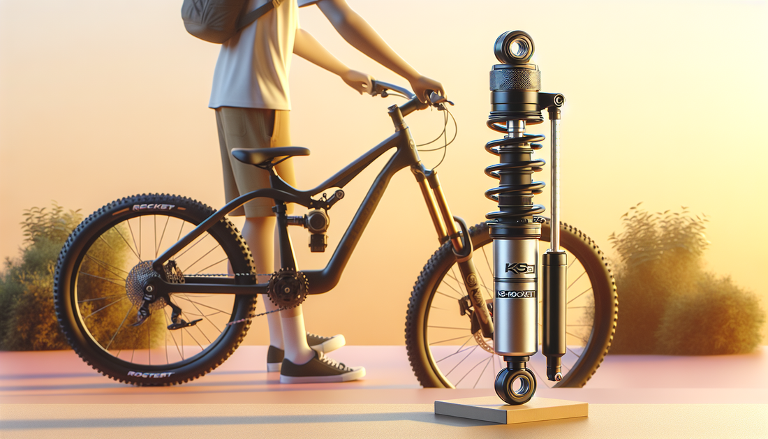 Огляд амортизатора велосипеда KS-ROCKET для 26 HUNTER AMT