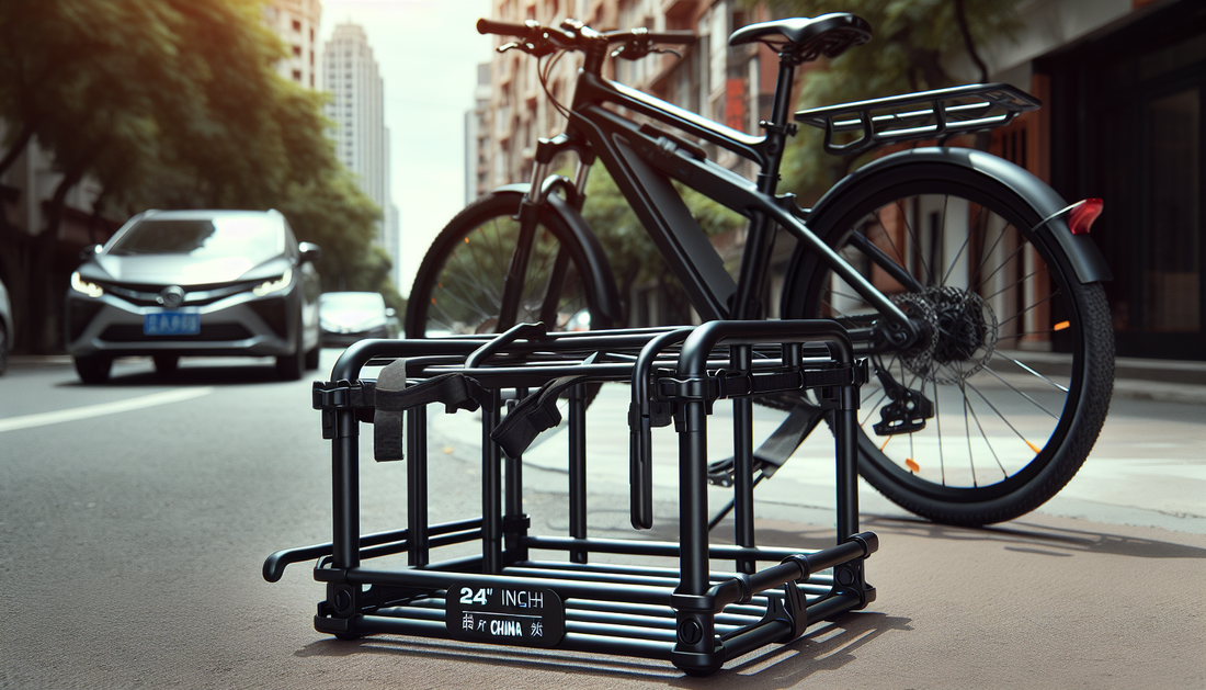 Огляд багажника China 24" СТ у чорному кольорі