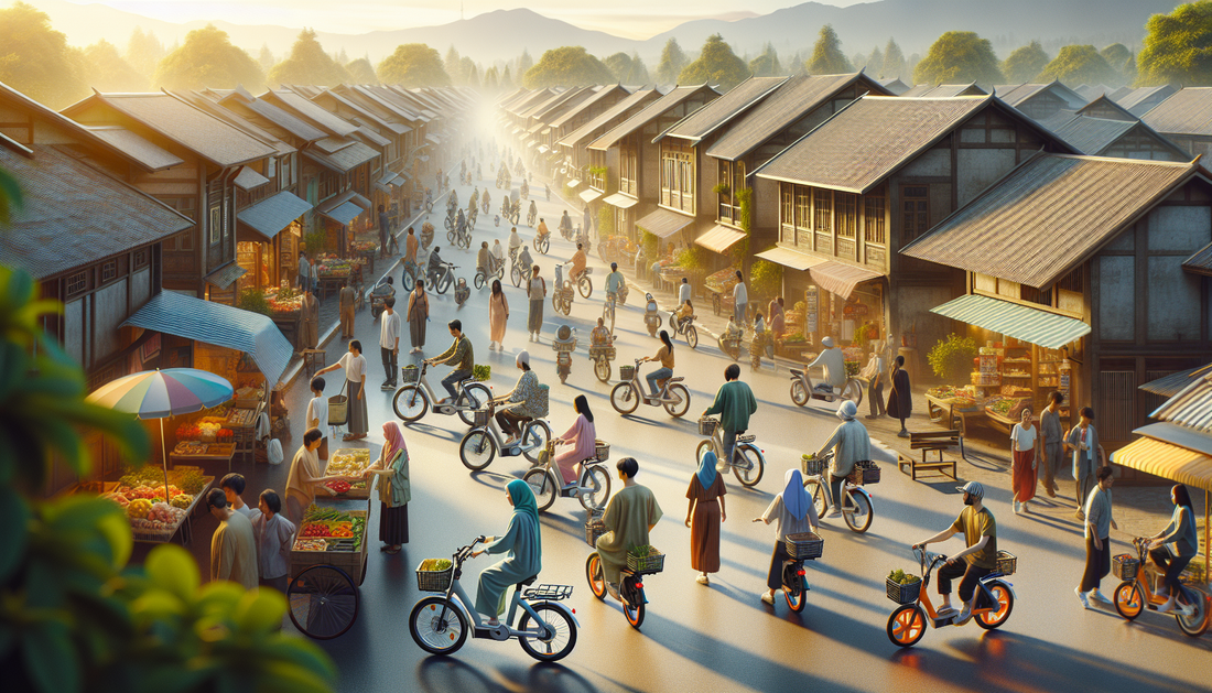 Як популяризувати електровелосипеди в невеликих містах