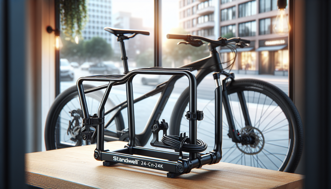 Огляд консольного багажника Standwell 24"-28" SW-CM024К у чорному кольорі