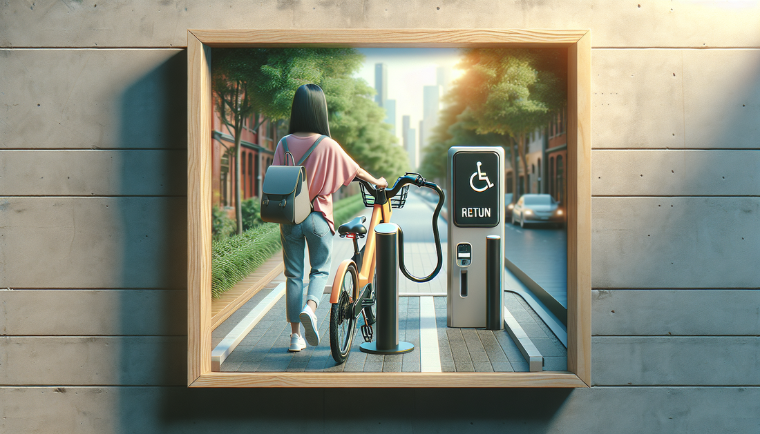 Правила повернення орендованого електровелосипеда