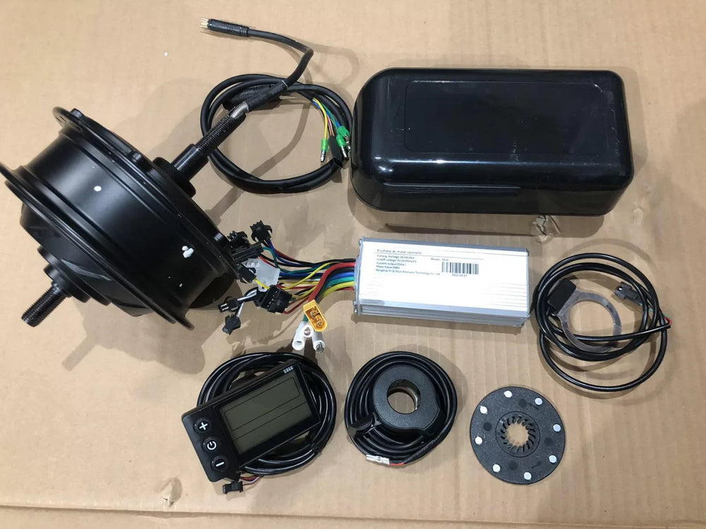 Електро набір економ 36В 350Вт батарея 36/10,5аЧ в корпусі