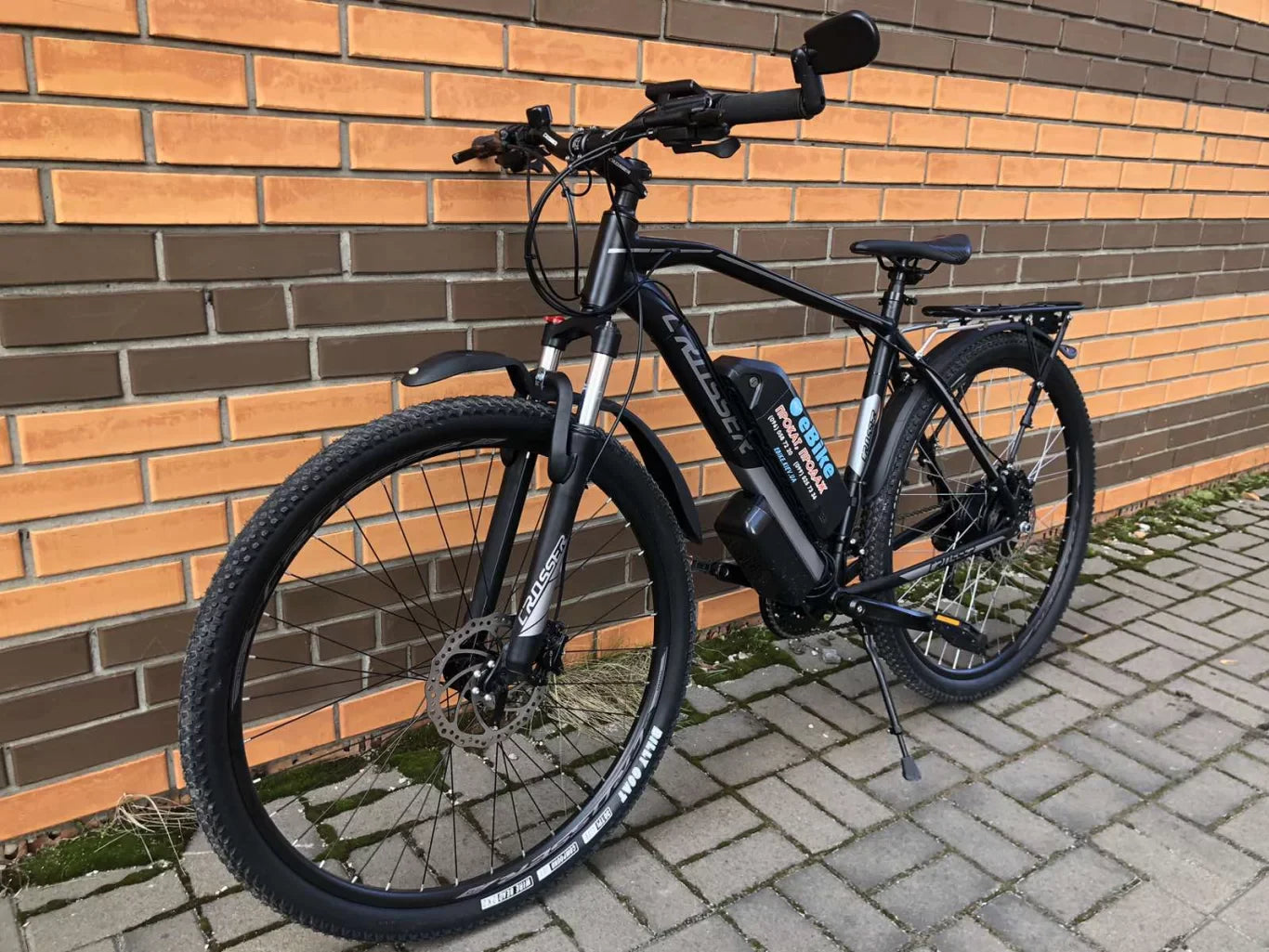 Электровелосипед Crosser jazz 29" 36В 500Вт 15Ач + багажник - изображение 3