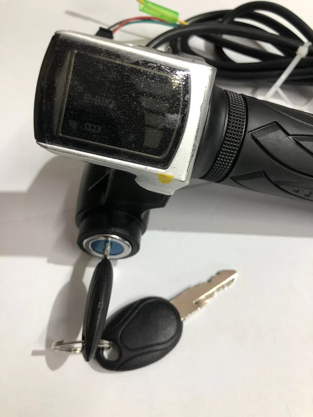 Ручка газу + замок E-bike-48V