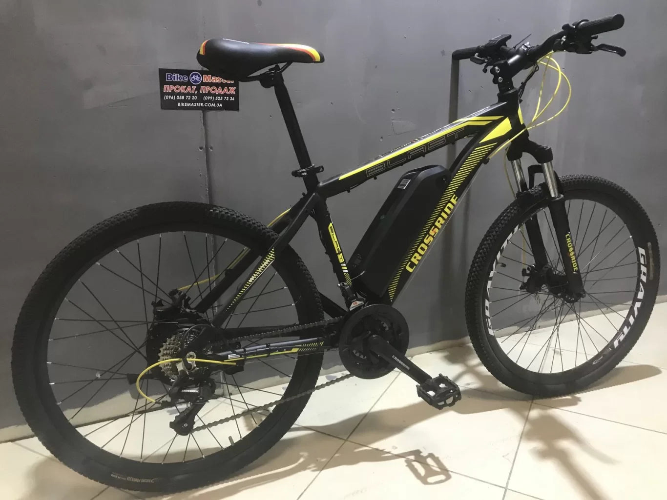 Электровелосипед Crossride Blast 26" 36В 500Вт 13Ач - изображение 2