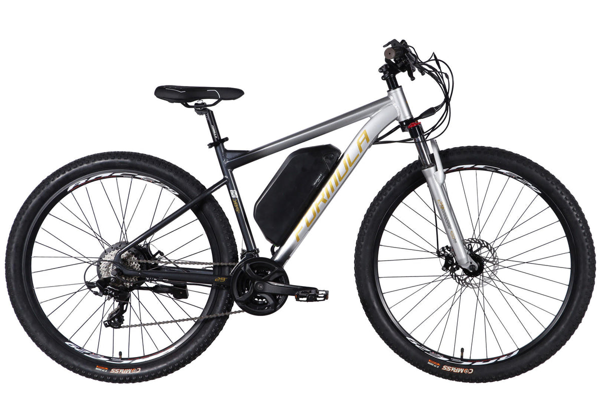 Велосипед з електроприводом 29" AL Formula eF-1 DD CS рама-18,5" 48B 17.5А*г 500Вт сріблясто-чорний 2026