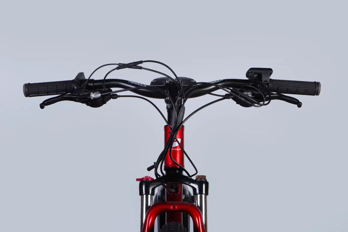 Велосипед з електроприводом 29" AL Formula eF-1 DD CS рама-21" 48B 12.5А*г 500Вт червоно-сріблястий 2026