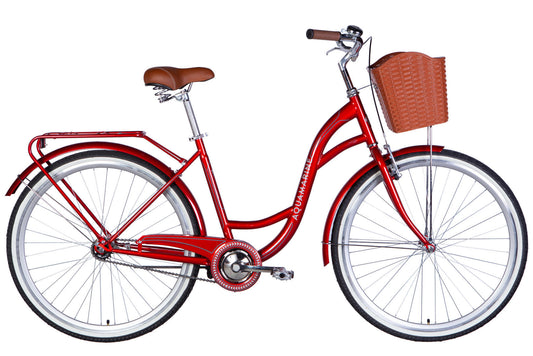 Велосипед ST 28" Dorozhnik AQUAMARINE BH рама-19" бордовий 2026