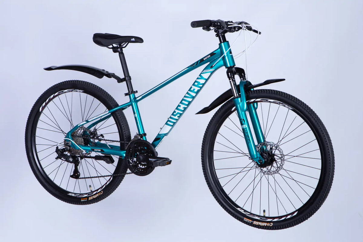 Велосипед AL 26" Discovery BASTION DD CS рама-13" бірюзовий 2025
