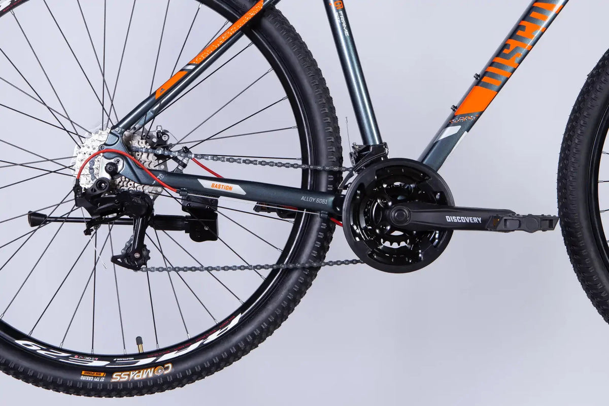 Велосипед AL 29" Discovery BASTION DD CS рама-19" сіро-помаранчевий 2025