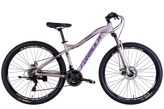 Велосипед AL 27.5" Formula ALPINA DD FR рама-16" сріблясто-фіолетовий 2026