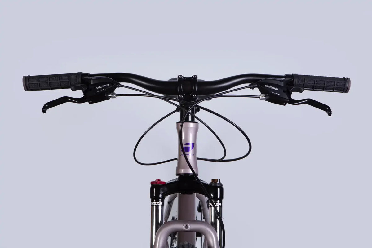 Велосипед AL 27.5" Formula ALPINA DD FR рама-16" сріблясто-фіолетовий 2026