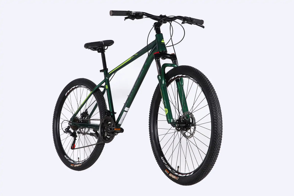 Велосипед AL 27.5" Formula MOTION DD FR рама-18" зелений 2026