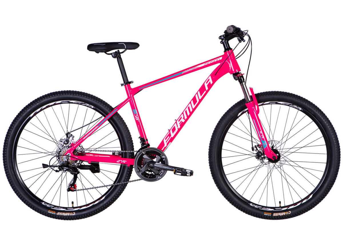 Велосипед AL 27.5" Formula MOTION DD FR рама-18" рожевий з білим 2026
