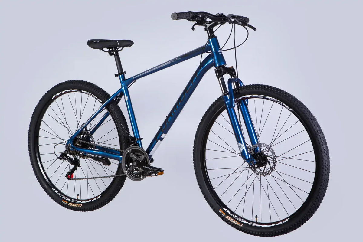 Велосипед AL 29" Formula MOTION DD FR рама-19" синiй з чорним 2026