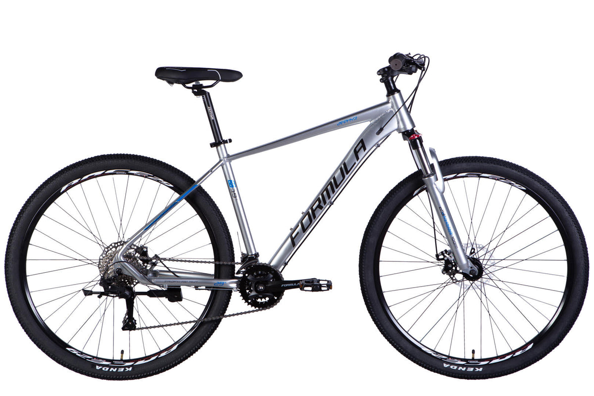 Велосипед AL 29" Formula ZEPHYR 3.0 DD CS рама-19" срiблястий 2026