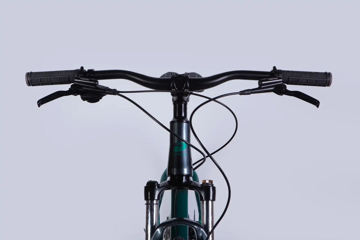 Велосипед AL 29" Formula ZEPHYR 1.0 HDD рама-19" темно-сріблястий з зеленим 2026