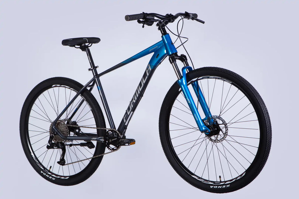 Велосипед AL 29" Formula ZEPHYR 1.0 HDD рама-19" синьо-сірий 2026
