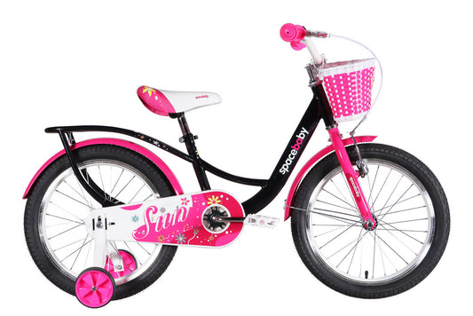 Велосипед ST 18" SPACE KID SUN BH рама-10" чорний з рожевим 2026