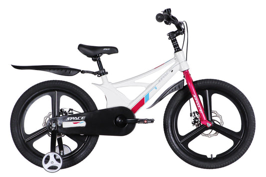 Велосипед MG 20" SPACE KID STAR DD рама-11" білий з рожевим 2026