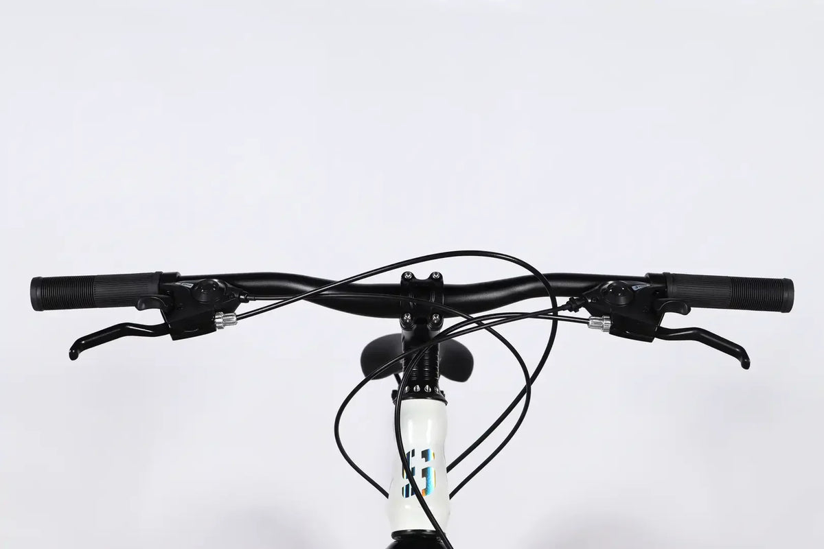 Велосипед ST 27.5" SPACE MARS DD FR рама-17" чорний з білим 2026